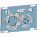 PLAKETA XEIRISMOu GA EFARMOG PLAKIDION GEBERIT SIGMA 50 CUSTOMISABLE SURFACE/CHROME 115.884.00.1