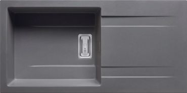 ΓΡΑΝΙΤΕΝΙΟΣ ΝΕΡΟΧΥΤΗΣ ΚΟΥΖΙΝΑΣ PYRAMIS PYRAGRANITE KARTESIO PLUS 1B 1D 100x50εκ. 070054911