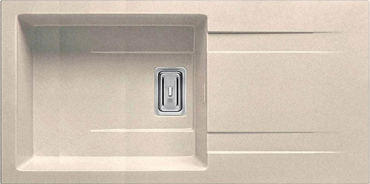 ΓΡΑΝΙΤΕΝΙΟΣ ΝΕΡΟΧΥΤΗΣ ΚΟΥΖΙΝΑΣ PYRAMIS PYRAGRANITE KARTESIO PLUS 1B 1D 100x50εκ. 070054611