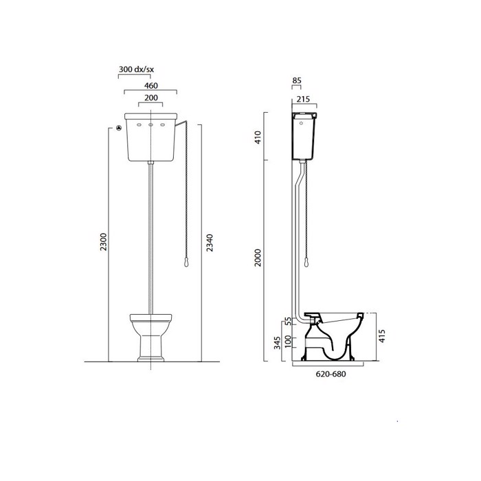 LEKANI GSI CLASSIC HIGH LEVEL 62-68ek. 871100HW-300
