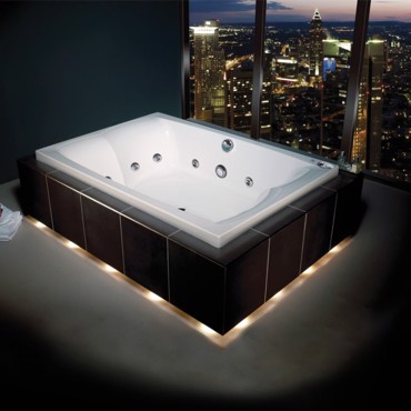 ΜΠΑΝΙΕΡΑ ΜΕ ΣΥΣΤΗΜΑ ΥΔΡΟΜΑΣΑΖ CARRON CELSIUS DUO 200x140εκ. 452CH