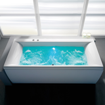 ΜΠΑΝΙΕΡΑ ΜΕ ΣΥΣΤΗΜΑ ΥΔΡΟΜΑΣΑΖ CARRON HAKU 180x90εκ. 443CH