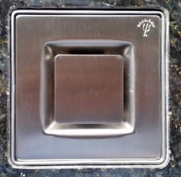 ΑΝΟΞΕΙΔΩΤΗ ΣΧΑΡΑ ΔΑΠΕΔΟΥ ΜΕ ΠΛΑΙΣΙΟ ΠΟΣΕΙΔΩΝ ΕΡΜΗΣ 12.5x12.5εκ. 72.120.105.304