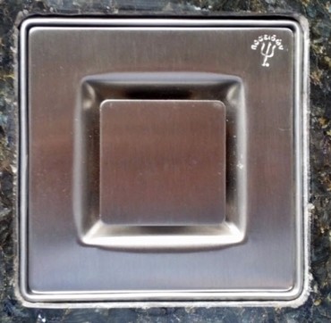 ΑΝΟΞΕΙΔΩΤΗ ΣΧΑΡΑ ΔΑΠΕΔΟΥ ΜΕ ΠΛΑΙΣΙΟ ΠΟΣΕΙΔΩΝ ΕΡΜΗΣ 12.5x12.5εκ. 72.120.105.304