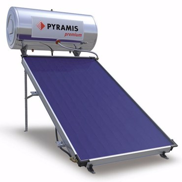 ΗΛΙΑΚΟΣ ΘΕΡΜΟΣΙΦΩΝΑΣ ΕΠΙΛΕΚΤΙΚΟΥ ΣΥΛΛΕΚΤΗ PYRAMIS PREMIUM 160Lt/2.3m² ΤΡΙΠΛΗΣ ΕΝΕΡΓΕΙΑΣ 026002401