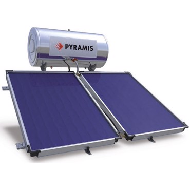 ΗΛΙΑΚΟΣ ΘΕΡΜΟΣΙΦΩΝΑΣ ΕΠΙΛΕΚΤΙΚΟΥ ΣΥΛΛΕΚΤΗ PYRAMIS 160Lt/3m² ΤΡΙΠΛΗΣ ΕΝΕΡΓΕΙΑΣ 026001205