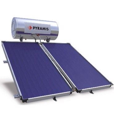 ΗΛΙΑΚΟΣ ΘΕΡΜΟΣΙΦΩΝΑΣ ΕΠΙΛΕΚΤΙΚΟΥ ΣΥΛΛΕΚΤΗ PYRAMIS 200Lt/4m² ΔΙΠΛΗΣ ΕΝΕΡΓΕΙΑΣ 026001405