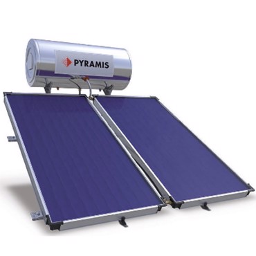 ΗΛΙΑΚΟΣ ΘΕΡΜΟΣΙΦΩΝΑΣ ΕΠΙΛΕΚΤΙΚΟΥ ΣΥΛΛΕΚΤΗ PYRAMIS 200Lt/4m² ΔΙΠΛΗΣ ΕΝΕΡΓΕΙΑΣ 026001405