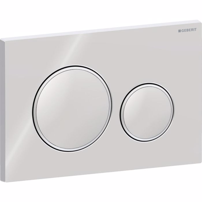 PLAKETA XEIRISMOu GEBERIT SIGMA 20 BRIGHT CHROME/ MATT CHROME 115.882.KH.1