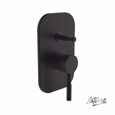 ΜΙΚΤΗΣ ΕΝΤΟΙΧΙΣΜΟΥ 2 ΕΞΟΔΩΝ LA TORRE NEW TECH BLACK MATT 12050R-400