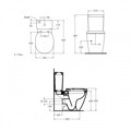 LEKANI X.P. IDEAL STANDARD CONNECT WC PACK E716401