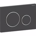 PLAKETA XEIRISMOu GEBERIT SIGMA 20 BLACK MATT/BRIGHT CHROME 115.882.14.1