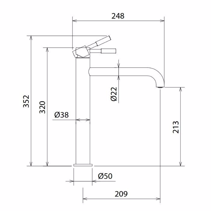MPATARIA NIPTIROS uPsILI LA TORRE NEW TECH CHROME 12507-100