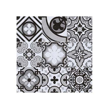 ΠΛΑΚΑΚΙ PICOLO BLACK DECOR 20x20εκ. 1104150356