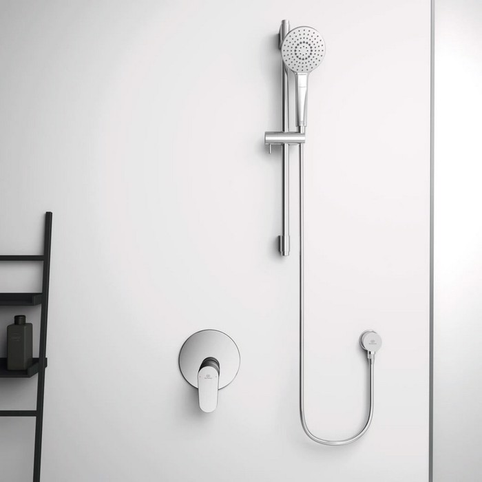 IDEAL STANDARD IDEALRAIN KIT NTOuS EVO ROUND (BERG 60cm. TILEFONO 3F F11. SPIRAL I/F) XROME B2620AA