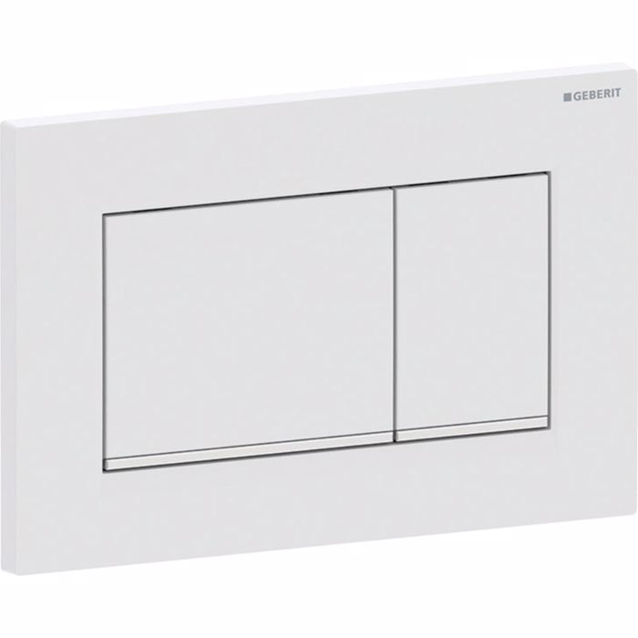 PLAKETA XEIRISMOu GEBERIT SIGMA 20 WHITE MATT/BRIGHT CHROME 115.883.JT.1