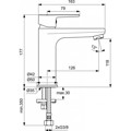 IDEAL STANDARD CERAFINE D MPATARIA NIPTIRA ME AuTOMATI PLASTIKI BALBIDA XROME BC491AA