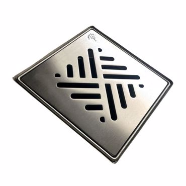 ΑΝΟΞΕΙΔΩΤΗ ΣΧΑΡΑ ΔΑΠΕΔΟΥ ΜΕ ΠΛΑΙΣΙΟ ΠΟΣΕΙΔΩΝ ΗΡΑ 12.5x12.5εκ. 72.120.110.304