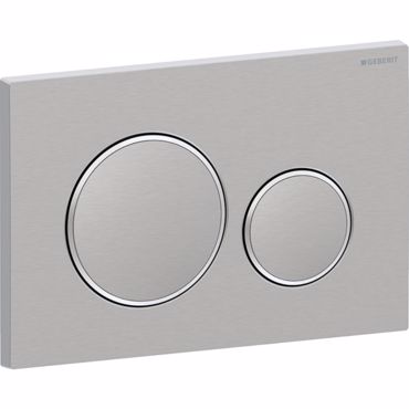 ΠΛΑΚΕΤΑ ΧΕΙΡΙΣΜΟΥ GEBERIT SIGMA 20 STAINLESS STEEL115.882.SN.1