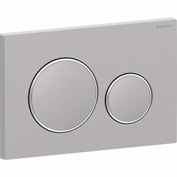 PLAKETA XEIRISMOu GEBERIT SIGMA 20 STAINLESS STEEL115.882.SN.1