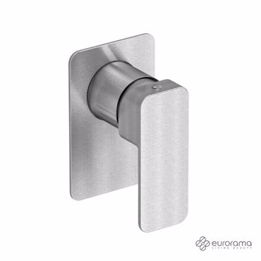 ΜΙΚΤΗΣ ΕΝΤΟΙΧΙΣΜΟΥ 1 ΕΞΟΔΟΥ EURORAMA QUADRA INOX FINISH 144055SL-110