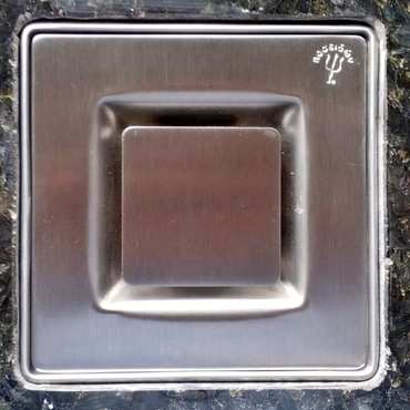 ΑΝΟΞΕΙΔΩΤΗ ΣΧΑΡΑ ΔΑΠΕΔΟΥ ΜΕ ΠΛΑΙΣΙΟ ΠΟΣΕΙΔΩΝ ΕΡΜΗΣ 12.5x12.5εκ. 72.120.105.304