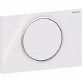 PLAKETA XEIRISMOu GEBERIT SIGMA 10 WHITE/BRIGHT CHROME 115.758.KJ.5