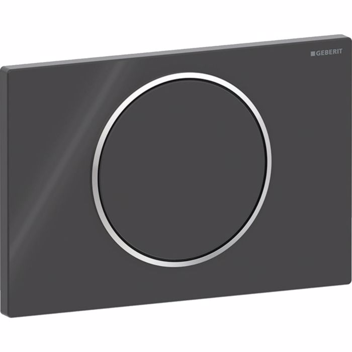 PLAKETA XEIRISMOu GEBERIT SIGMA 10 BLACK/BRIGHT CHROME 115.758.KM.5