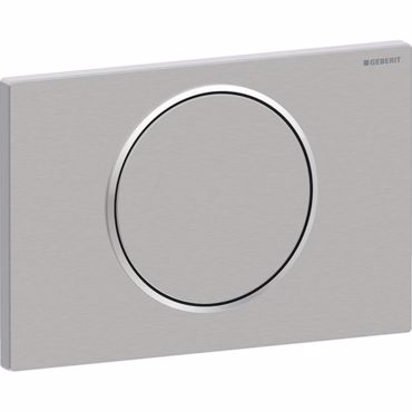 ΠΛΑΚΕΤΑ ΧΕΙΡΙΣΜΟΥ GEBERIT SIGMA 10 STAILNESS STEEL BRUSHED 115.758.SN.5