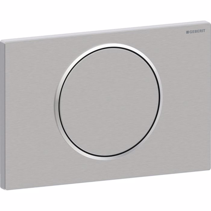 PLAKETA XEIRISMOu GEBERIT SIGMA 10 STAILNESS STEEL BRUSHED 115.758.SN.5