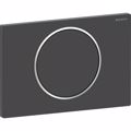 PLAKETA XEIRISMOu GEBERIT SIGMA 10 BLACK MATT/BRIGHT CHROME 115.758.14.5