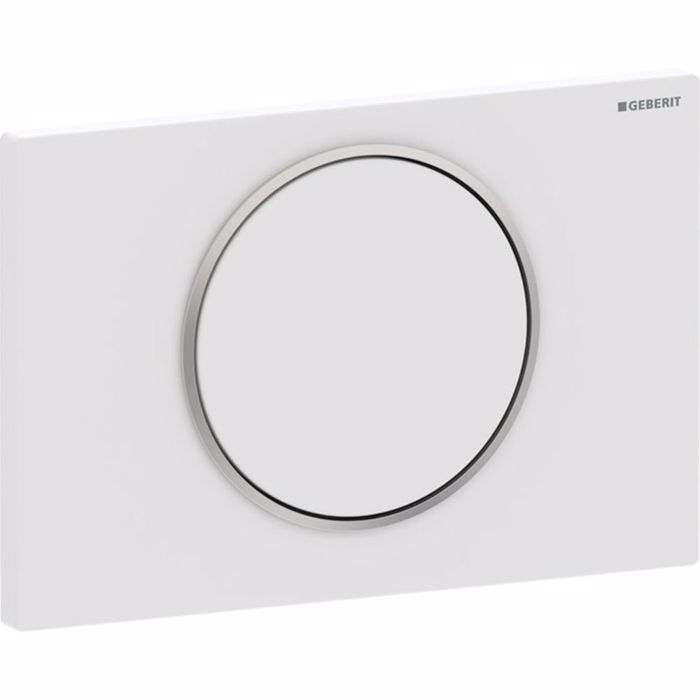 PLAKETA XEIRISMOu GEBERIT SIGMA 10 WHITE MATT/ BRIGHT CHROME 115.758.JT.5