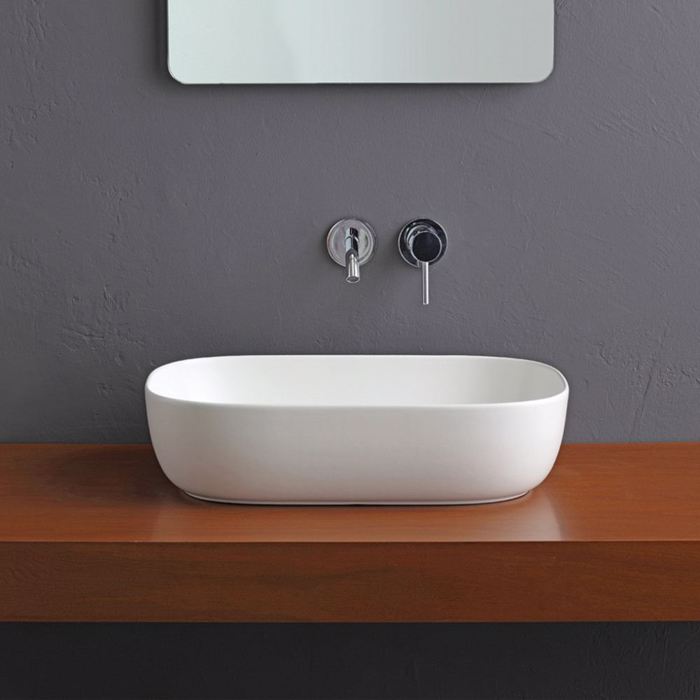 NIPTIRAS SCARABEO GLAM 56x39cm PEARL (WHITE MATT) 1804-301