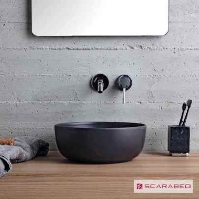 ΝΙΠΤΗΡΑΣ SCARABEO GLAM  Φ33 ARDESIA (BLACK MATT) 1808-401