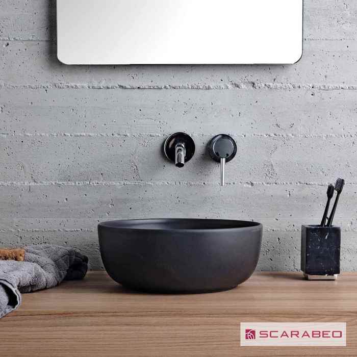 NIPTIRAS SCARABEO GLAM  F33 ARDESIA (BLACK MATT) 1808-401