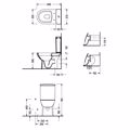 LEKANI SEREL VELA 6746 RIMLESS XP 60CM 674600SC-300