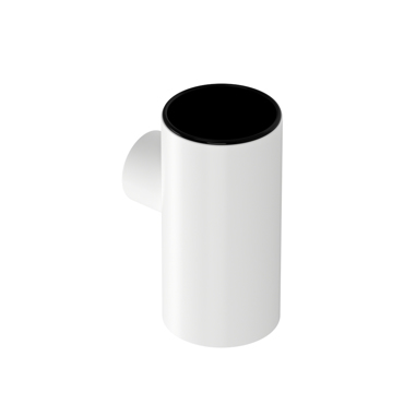 ΠΟΤΗΡΟΘΗΚΗ ΜΠΑΝΙΟΥ ΜΕΤΑΛΛΙΚΗ VERDI LAMDA 60x75x140mm 3011501 WHITE MAT