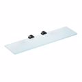 ETAZERA MPANIOu VERDI LAMDA 500x115x38mm 3011805 BLACK MAT