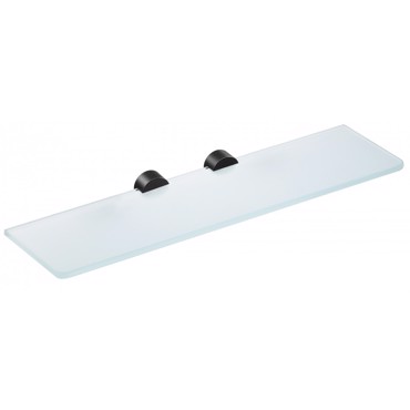 ΕΤΑΖΕΡΑ ΜΠΑΝΙΟΥ VERDI LAMDA 600x115x38mm 3012805 BLACK MAT