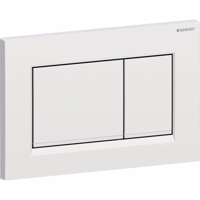 PLAKETA XEIRISMOu GEBERIT SIGMA 20 MATT CHROME/BRIGHT CHROME 115.883.JQ.1
