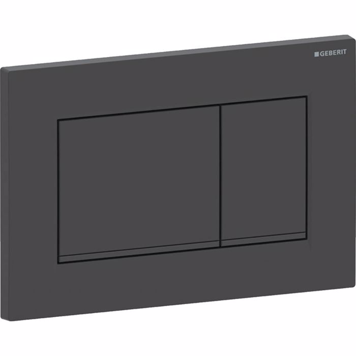 PLAKETA XEIRISMOu GEBERIT SIGMA 20 MATT BLACK EASY TO CLEAN/MATT BLACK 115.883.16.1