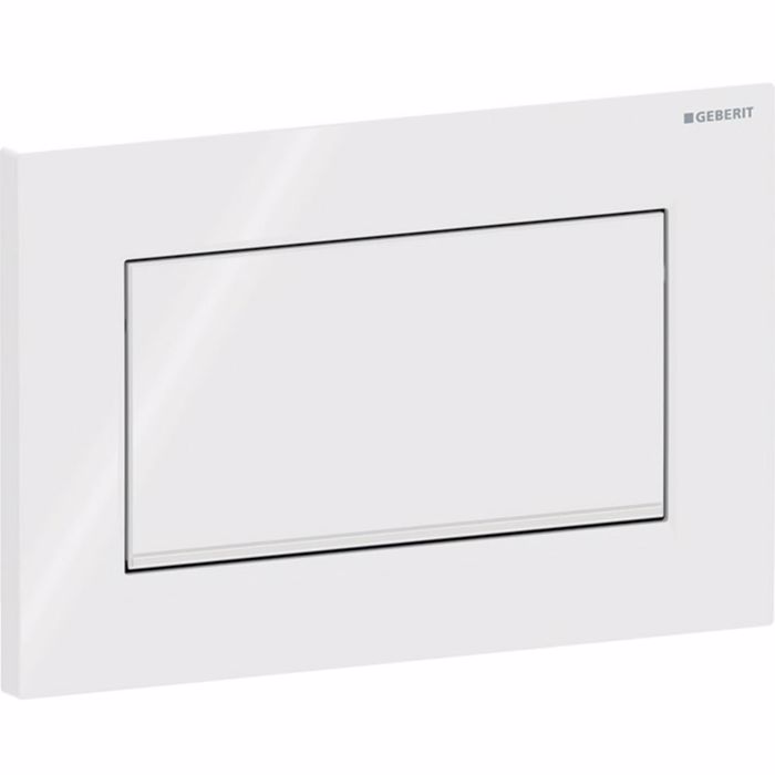PLAKETA XEIRISMOu GEBERIT SIGMA 10 WHITE/BRIGH CHROME 115.893.KJ.1