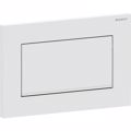 PLAKETA XEIRISMOu GEBERIT SIGMA 10 MATT WHITE EASY TO CLEAN/BRIGHT CHROME115.893.JT.1