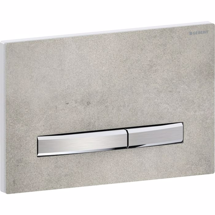 PLAKETA XEIRISMOu GEBERIT SIGMA 50 CONCRETE/CHROME 115.788.JV.2