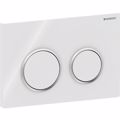 PLAKETA XEIRISMOu GEBERIT OMEGA 20 WHITE/BRIGHT CHROME 115.085.KJ.1