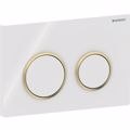 PLAKETA XEIRISMOu GEBERIT OMEGA 20 WHITE/GOLD 115.085.KK.1