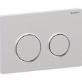 PLAKETA XEIRISMOu GEBERIT OMEGA 20 MATT CHROME/BRIGHT CHROME 115.085.JQ.1