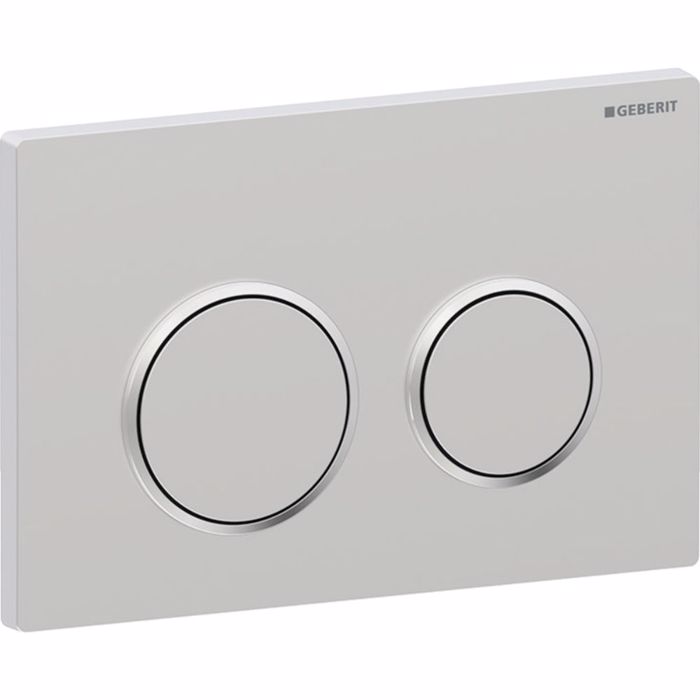 PLAKETA XEIRISMOu GEBERIT OMEGA 20 MATT CHROME/BRIGHT CHROME 115.085.JQ.1