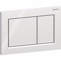 PLAKETA XEIRISMOu GEBERIT OMEGA 20 BRIGHT CHROME/MATT CHROME 115.080.KH.1