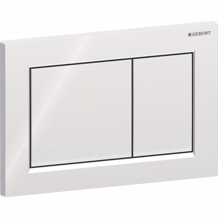 PLAKETA XEIRISMOu GEBERIT OMEGA 20 BRIGHT CHROME/MATT CHROME 115.080.KH.1